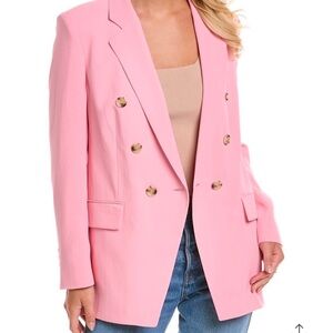 New Hugo Boss Women's Pink Blazer S $645